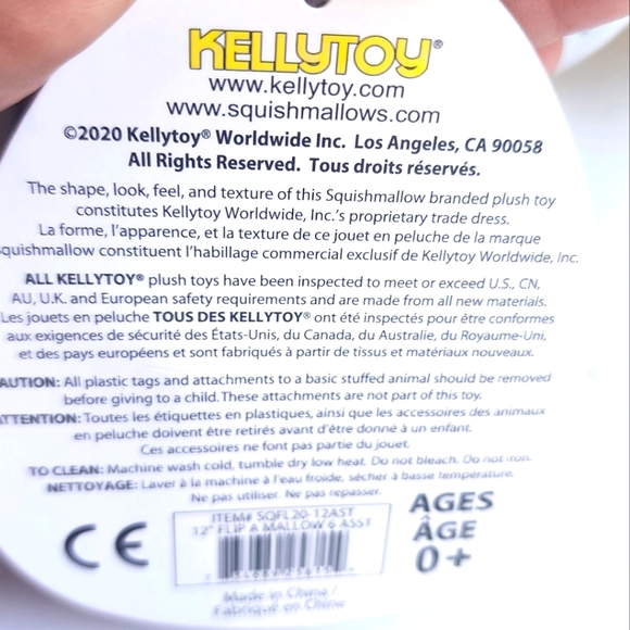 Dawn 🔄 Winston 🦉🦌Large FlipA Mallow Original Squishmallow by Kelly Toy☆》NWT《☆ - Picture 7 of 7